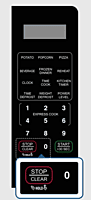 Mainstays MSF0B100072352 0.7 Cu ft Countertop Microwave Oven, 700 Watts