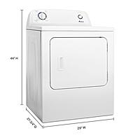Amana® NED4655EW 6.5 cu. ft. Electric Dryer with Wrinkle Prevent Option Amana® NED4655EW 6.5 cu. ft. Electric Dryer with Wrinkle Prevent Option