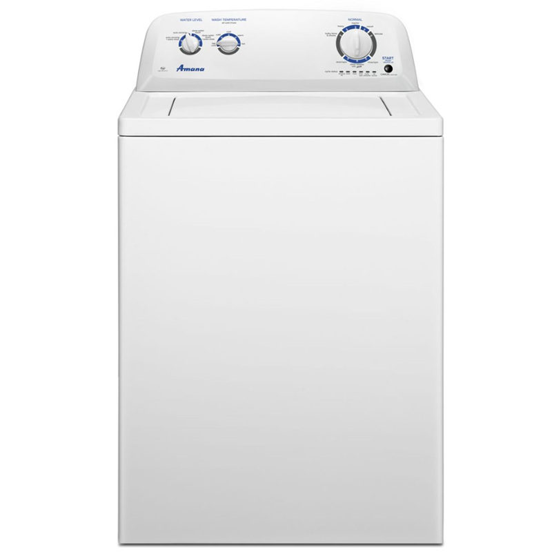 Amana® NTW4516FW 3.5 cu. ft. Top-Load Washer with Dual Action Agitator Amana® NTW4516FW 3.5 cu. ft. Top-Load Washer with Dual Action Agitator