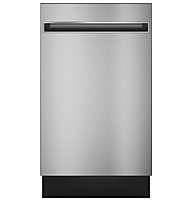 GE Profile™ PDT145S ENERGY STAR® 18" ADA Compliant Stainless Steel Interior Dishwasher with Sanitize Cycle GE Profile™ PDT145S ENERGY STAR® 18" ADA Compliant Stainless Steel Interior Dishwasher with Sanitize Cycle