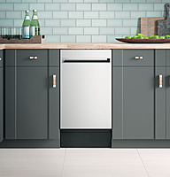 Haier QDT125SSLSS ENERGY STAR® 18" Stainless Steel Interior Dishwasher with Sanitize Cycle Haier QDT125SSLSS ENERGY STAR® 18" Stainless Steel Interior Dishwasher with Sanitize Cycle