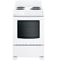Hotpoint® RAS240DMWW ENERGY STAR® 24" Electric Free-Standing Front-Control Range Hotpoint® RAS240DMWW ENERGY STAR® 24" Electric Free-Standing Front-Control Range