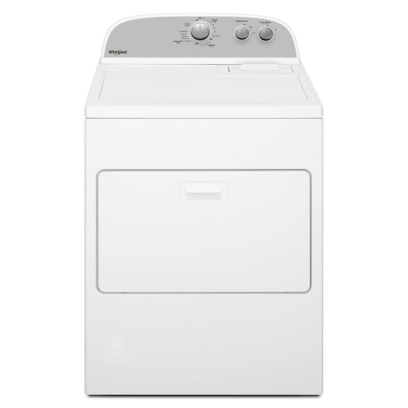 Whirlpool® WED4950HW 7.0 cu. ft. Top Load Electric Dryer with AutoDry™ Drying System Whirlpool® WED4950HW 7.0 cu. ft. Top Load Electric Dryer with AutoDry™ Drying System