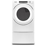 Whirlpool® WED5620HW 7.4 cu. ft. ENERGY STAR® Front Load Electric Dryer with Intuitive Touch Controls Whirlpool® WED5620HW 7.4 cu. ft. ENERGY STAR® Front Load Electric Dryer with Intuitive Touch Controls