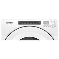 Whirlpool® WED5620HW 7.4 cu. ft. ENERGY STAR® Front Load Electric Dryer with Intuitive Touch Controls Whirlpool® WED5620HW 7.4 cu. ft. ENERGY STAR® Front Load Electric Dryer with Intuitive Touch Controls