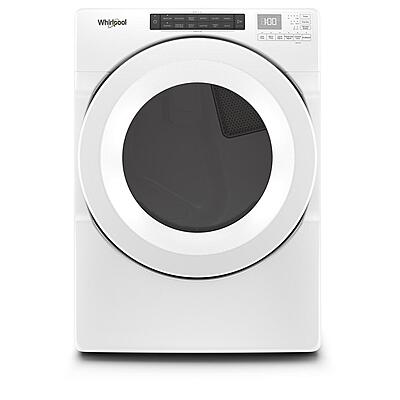 Whirlpool® WED5620HW 7.4 cu. ft. ENERGY STAR® Front Load Electric Dryer with Intuitive Touch Controls
