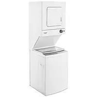 Whirlpool® WET4024HW 1.6 cu.ft Electric Stacked Laundry Center 9 Wash cycles and AutoDry™ Whirlpool® WET4024HW 1.6 cu.ft Electric Stacked Laundry Center 9 Wash cycles and AutoDry™