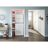 Whirlpool® WET4027HW 3.5 cu.ft Electric Stacked Laundry Center 9 Wash cycles and AutoDry™ Whirlpool® WET4027HW 3.5 cu.ft Electric Stacked Laundry Center 9 Wash cycles and AutoDry™