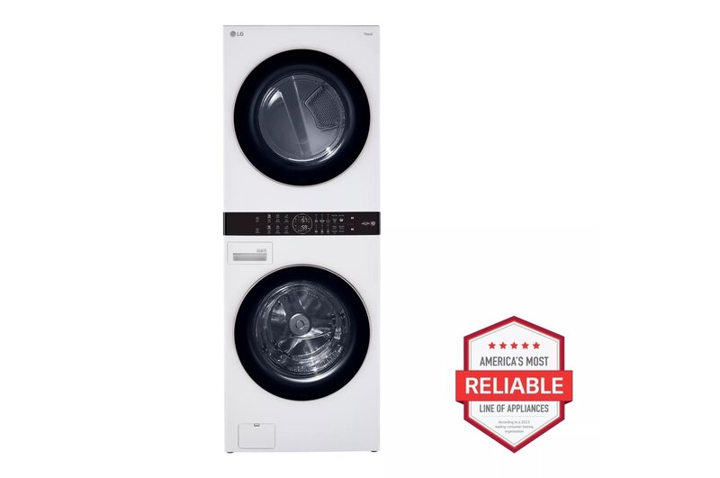 LG® WKE100HWA Single Unit Front Load LG WashTower™ with Electric Dryer LG® WKE100HWA Single Unit Front Load LG WashTower™ with Electric Dryer