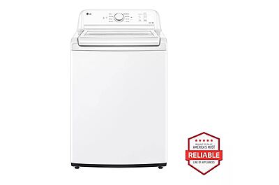 LG® WT6100CW 4.3 cu. ft. Ultra Large Capacity Top Load Washer with Impeller