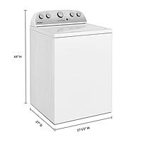 Whirlpool® WTW4950HW 3.9 cu. ft. Top Load Washer with Soaking Cycles Whirlpool® WTW4950HW 3.9 cu. ft. Top Load Washer with Soaking Cycles