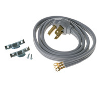 GE WX09X10003 5' 30amp 3 wire dryer cord GE WX09X10003 5' 30amp 3 wire dryer cord