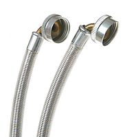 GE WX14X10011 UNIVERSAL 6 FT STAINLESS STEEL WASHING MACHINE HOSES WITH 90 ÌŠ ELBOW GE WX14X10011 UNIVERSAL 6 FT STAINLESS STEEL WASHING MACHINE HOSES WITH 90 ÌŠ ELBOW